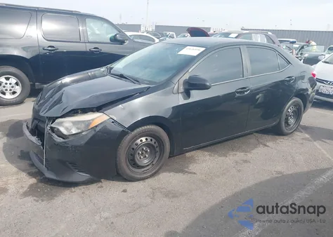 2016 Toyota Corolla Le from USA, damaged, VIN 5YFBURHE2GP425558